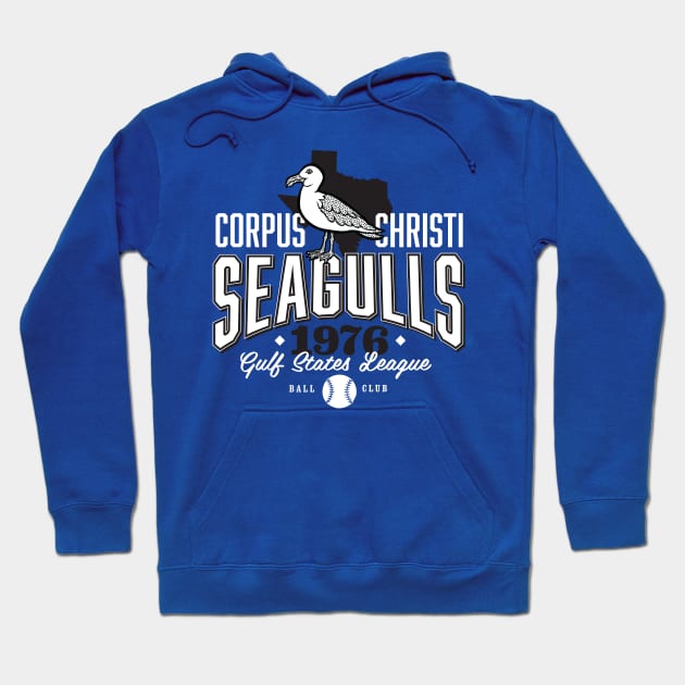 Corpus Christi Seagulls Hoodie by MindsparkCreative